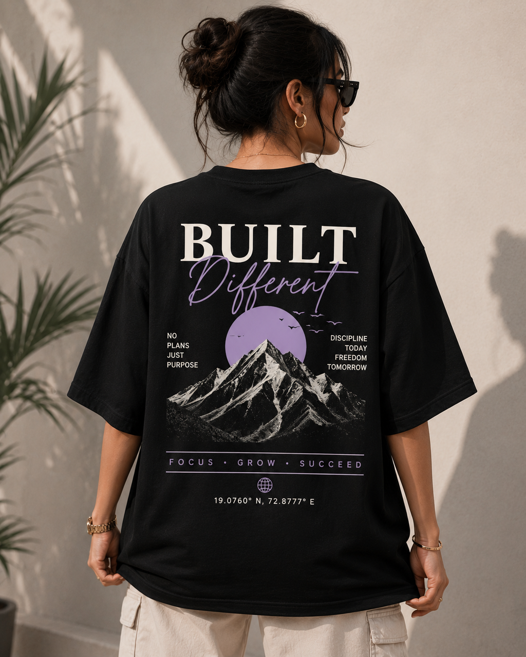 Signature Oversized T-Shirt — Est. 2024 | Black | 260 GSM Cotton