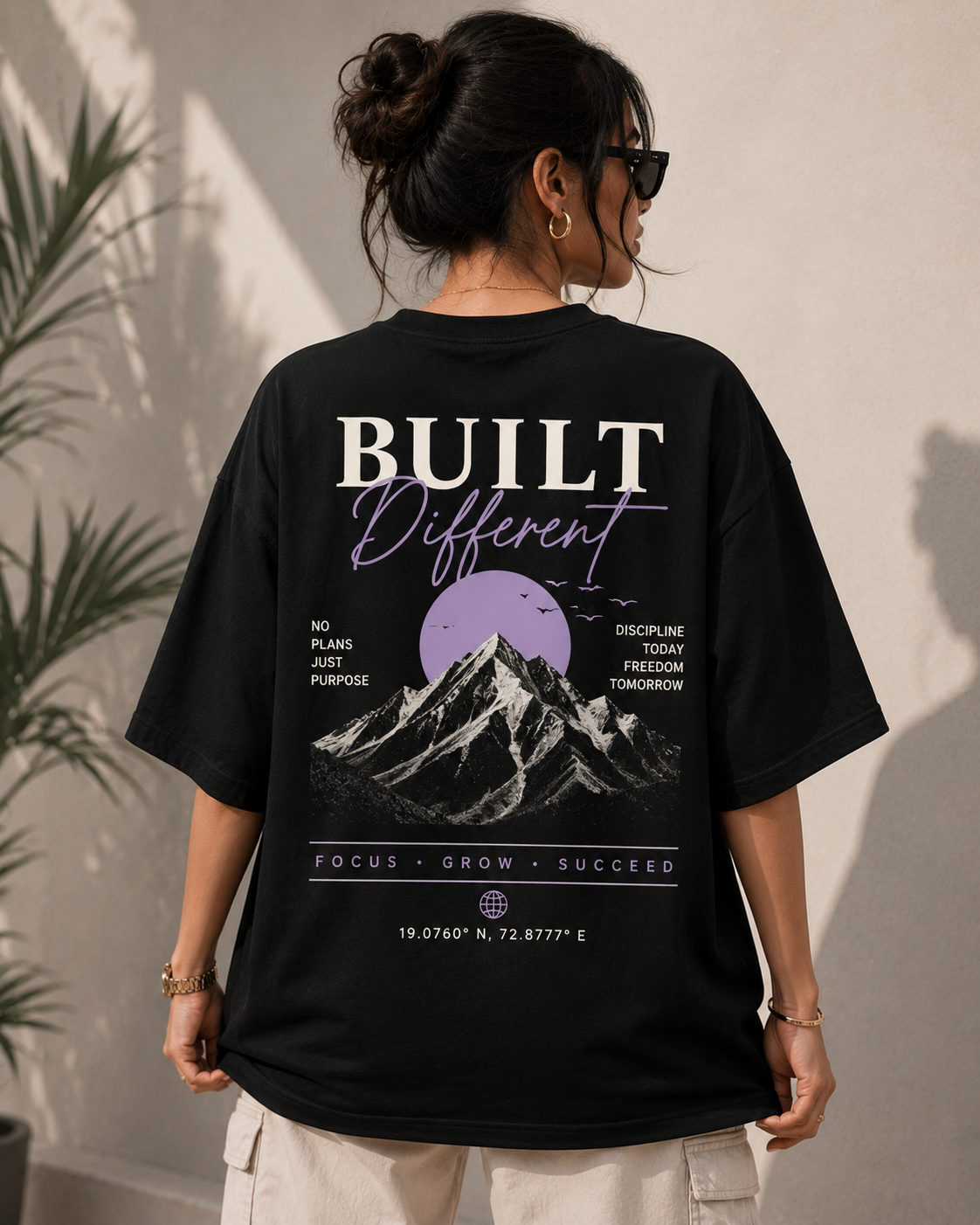 Signature Oversized T-Shirt — Est. 2024 | Black | 260 GSM Cotton